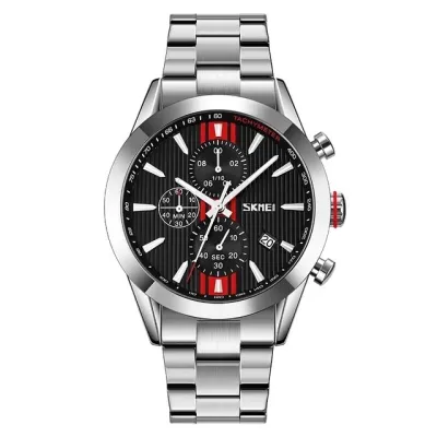 SKMEI 9302 high quality silver mens watch_img_0