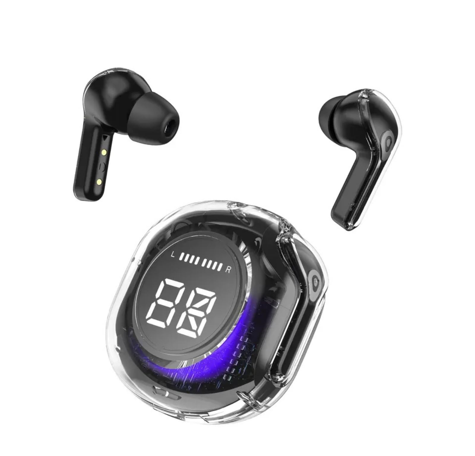 Transparent Ultrapods pro True Wireless Earbuds – Random Color