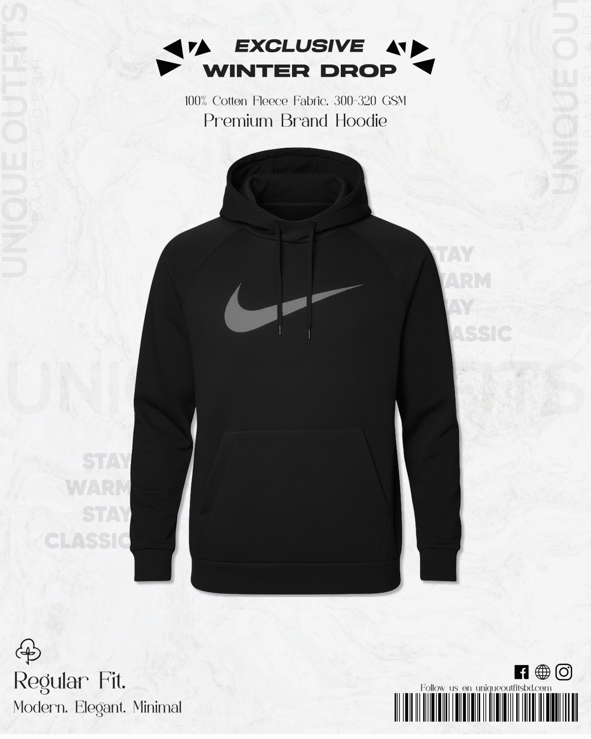 HD03 Premium Brand Hoodie