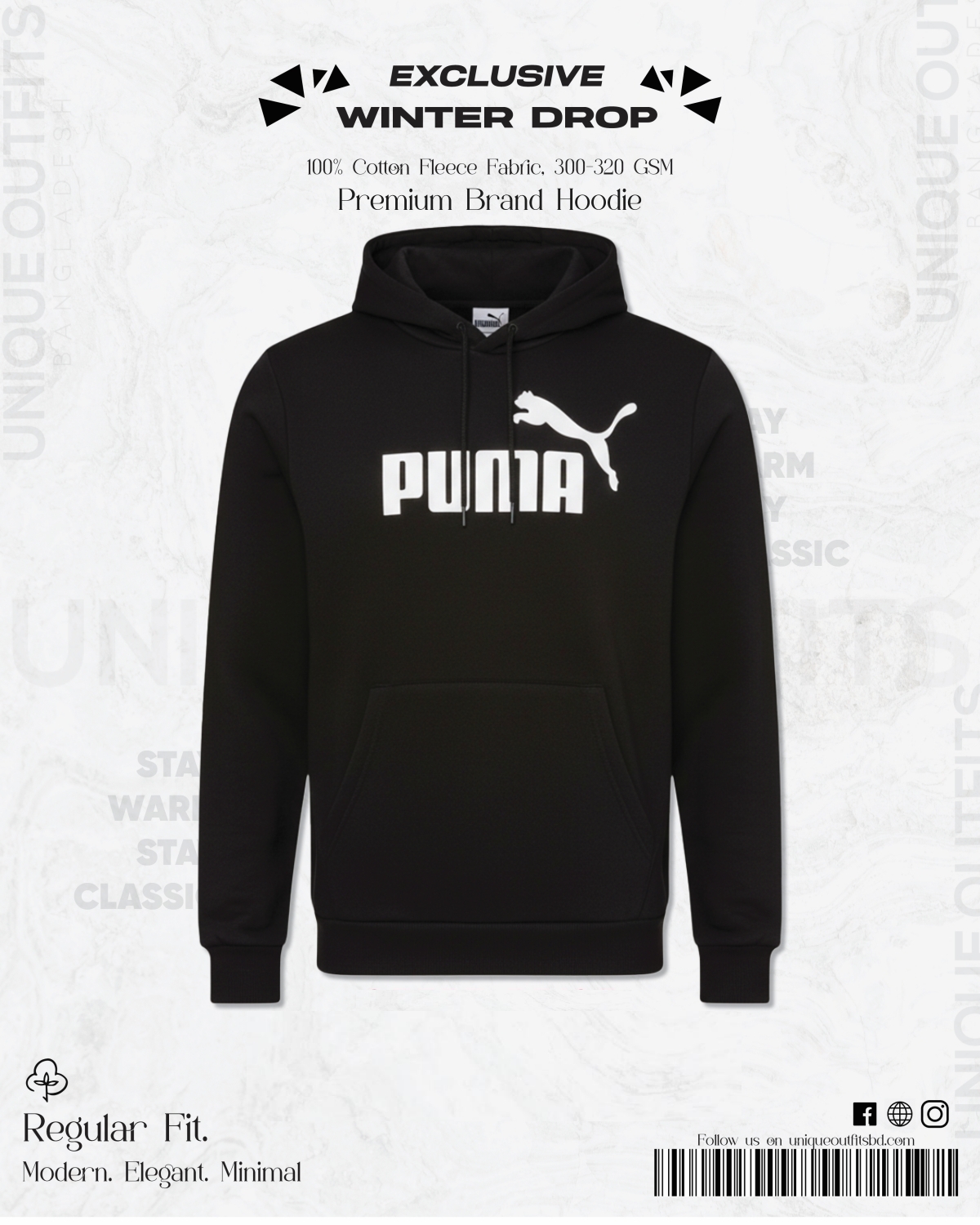 HD11 Premium Brand Hoodie