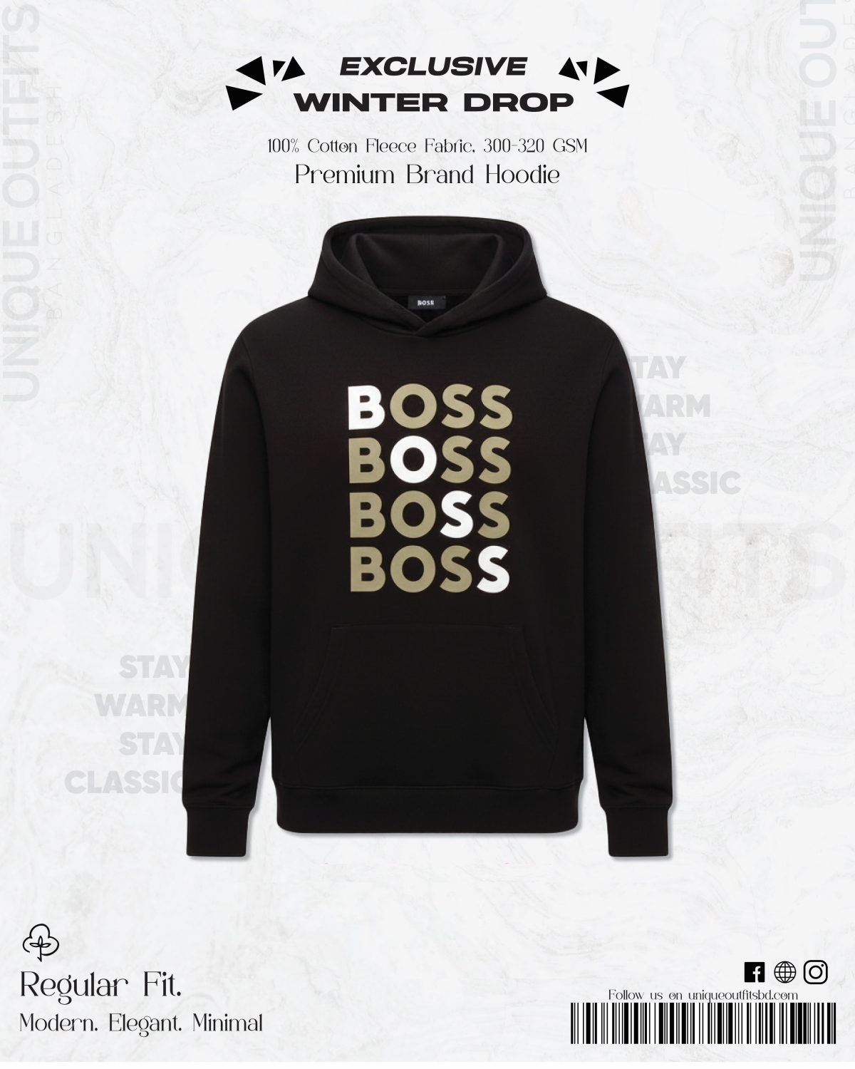 HD14 Premium Brand Hoodie