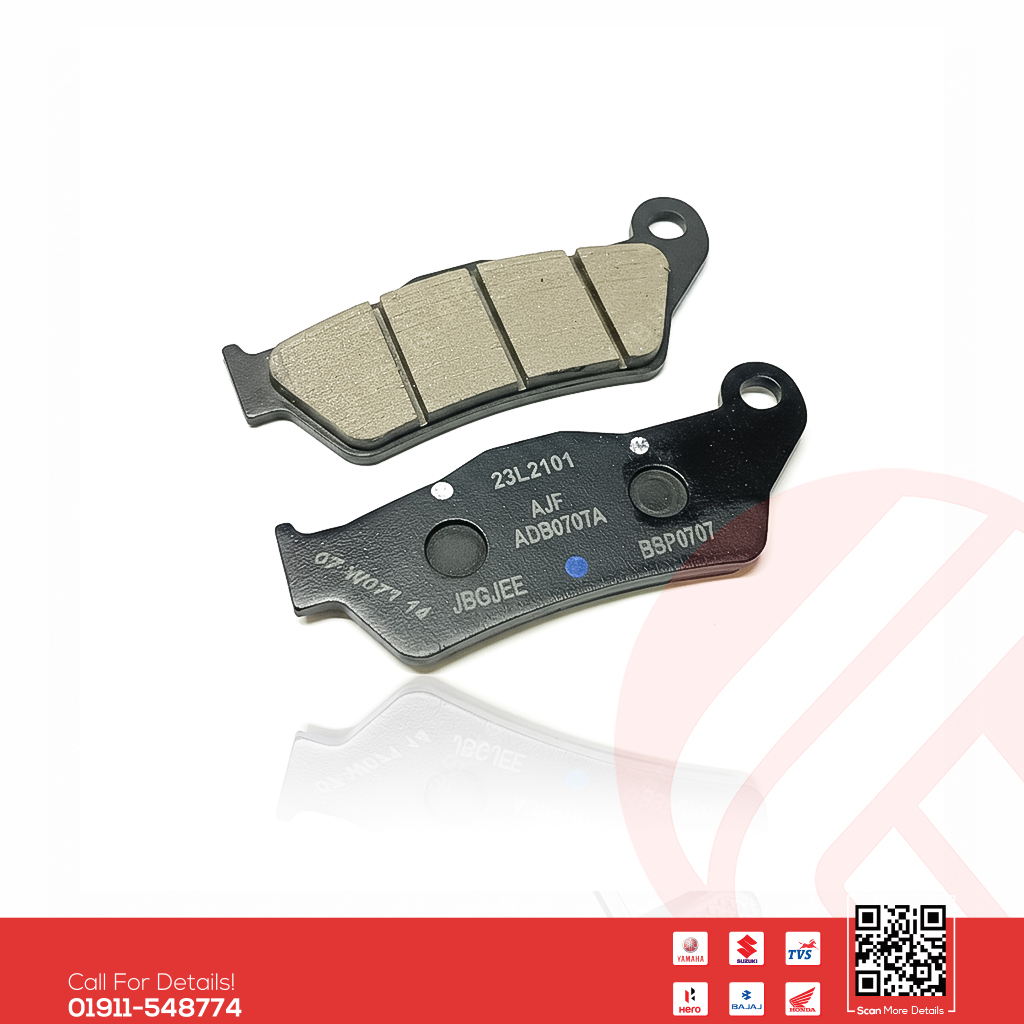 Break Pad (Front) for Yamaha FZS V3, FZS V4, MT15 V1, MT15 V2, R15 V3, R15 V4 & R15M bike.