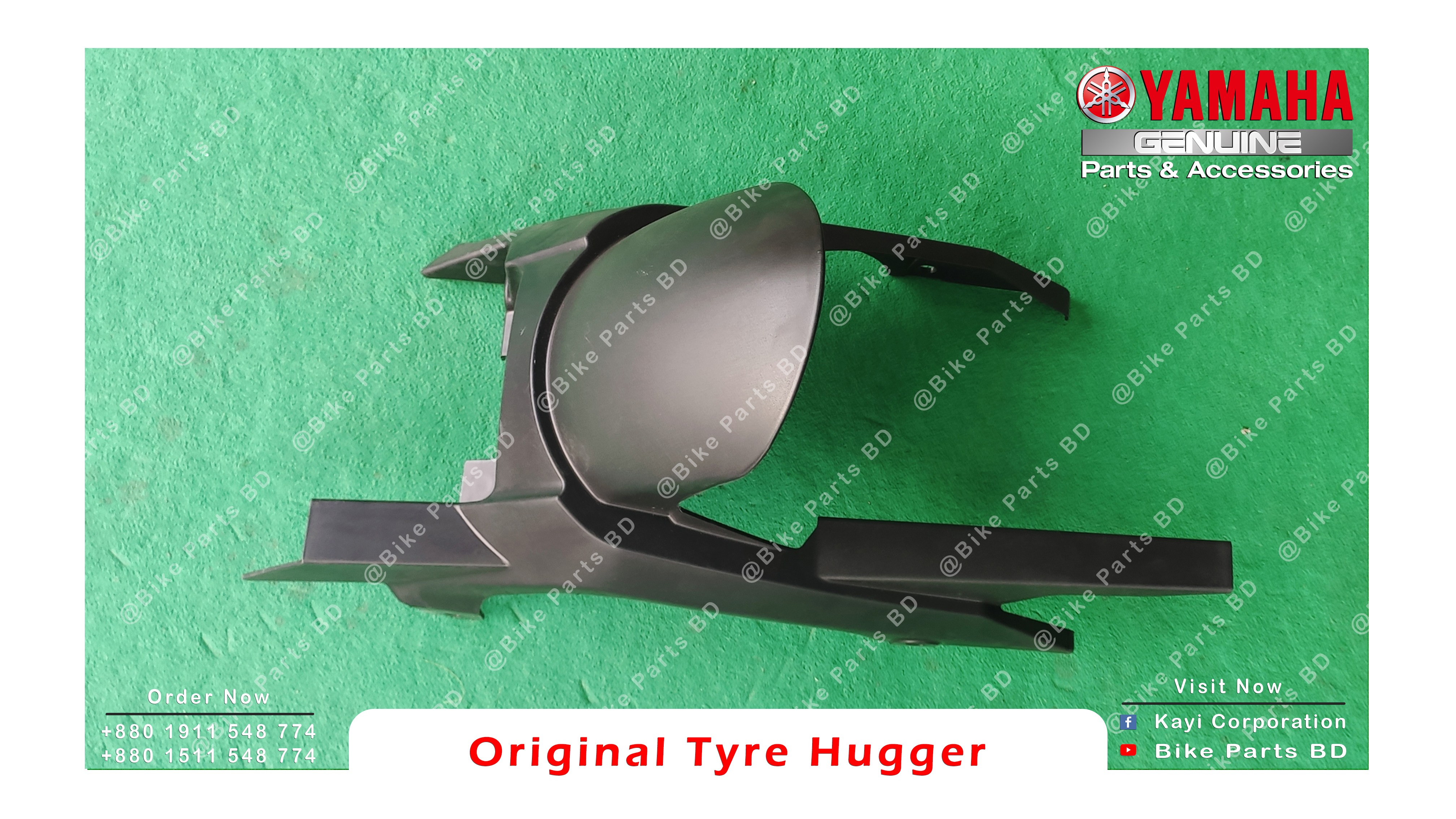 Tyre Hugger/Half Tyre Guard for Yamaha FZS V1, FZS V2 (Single Disk), Fazer V2 & Fazer V2 bike. thumbnail 2