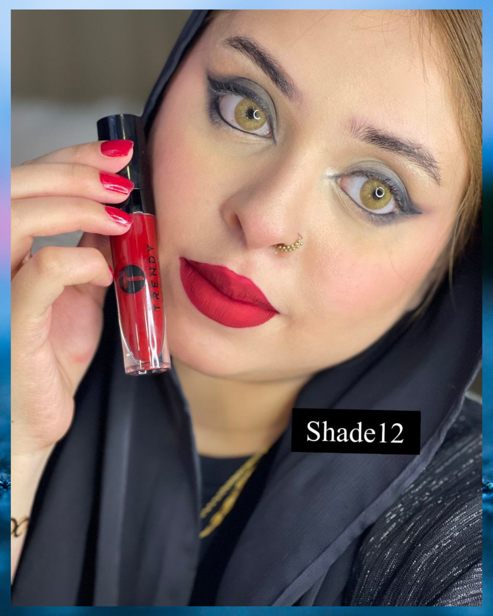 Trendy Beauties Liquid Matte Lipstick #12