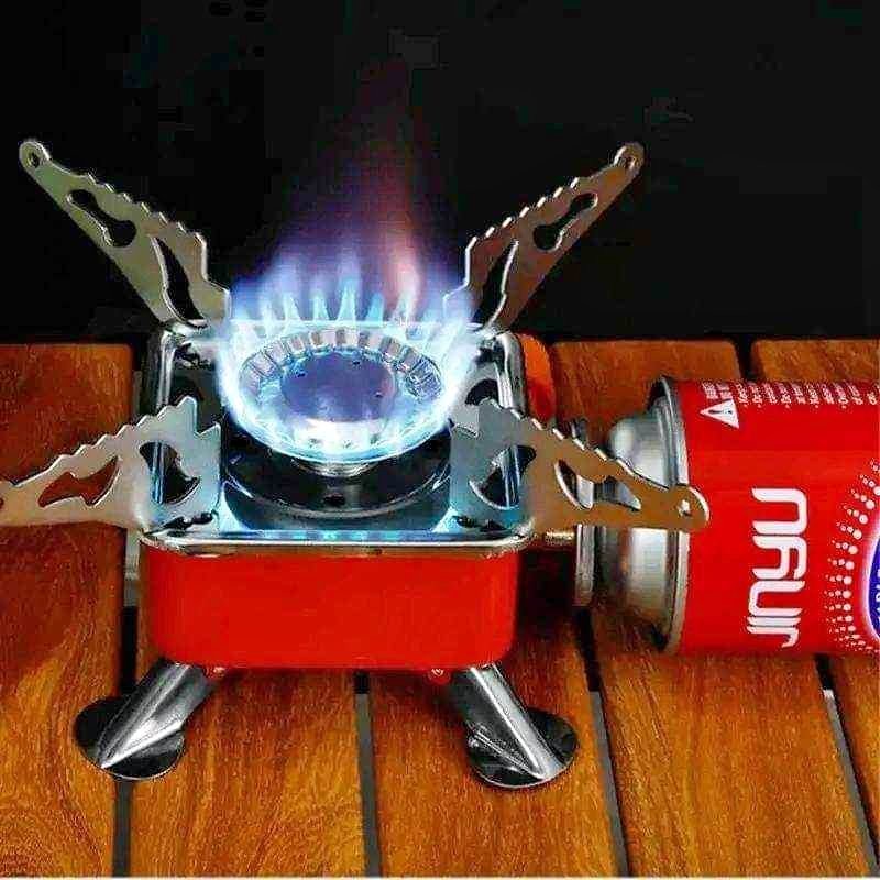 Portable Mini Gas Stove with Butane Gas Canister – Camping & Outdoor Cooking Combo Set_img_3