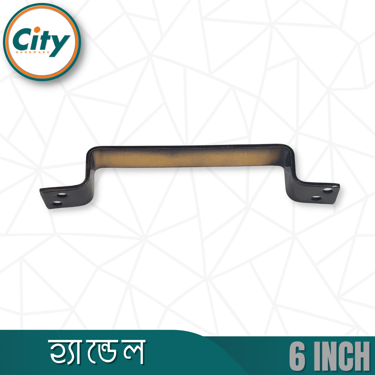 ৬ ইঞ্চি ডোর হ্যান্ডেল স্টেইনলেস স্টিল অ্যান্টিক ব্রাস পলিশ দরজা টানার হাতল_img_3