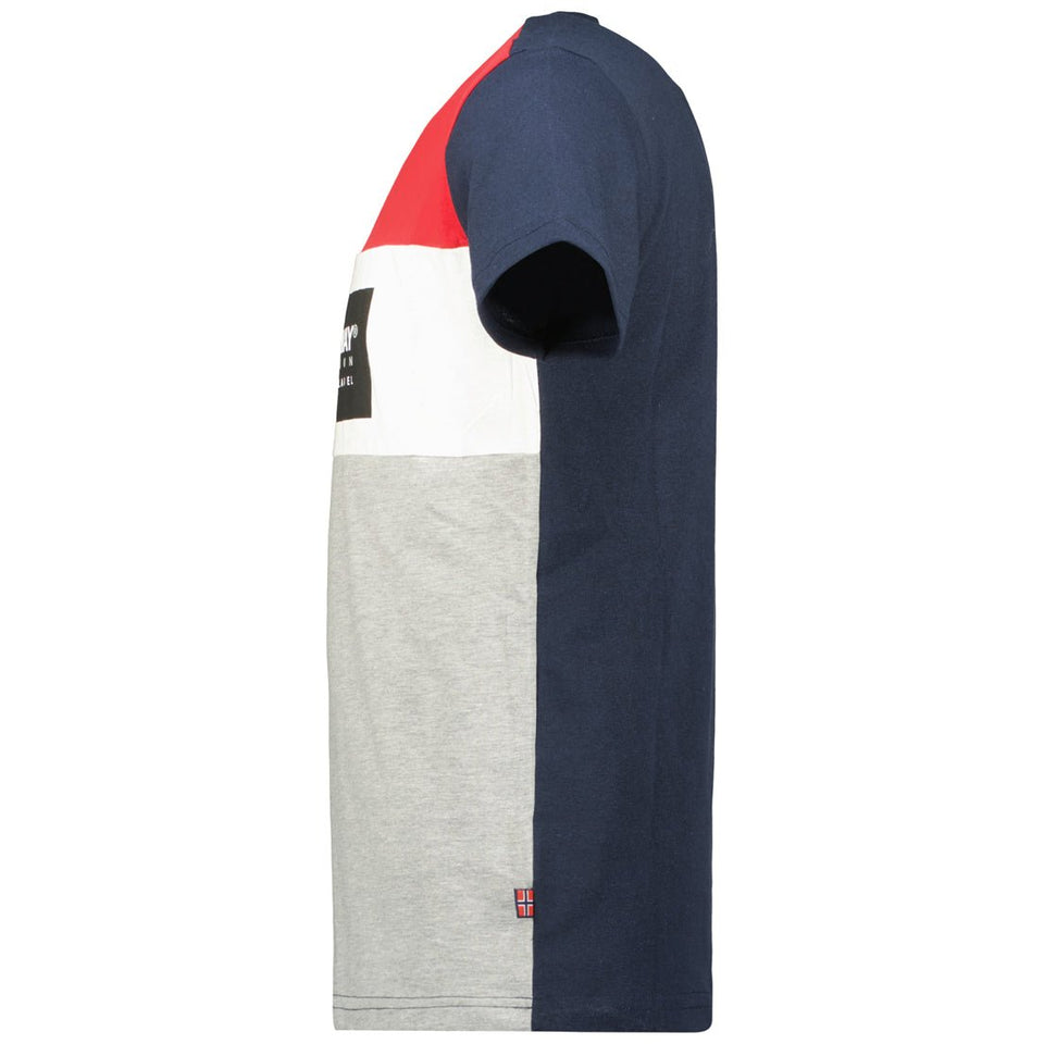 Men's T-shirt Short Sleeve, Crew Neck Navy_img_3