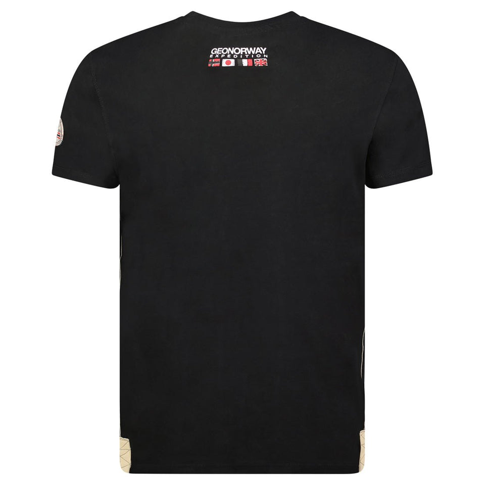 Short-sleeved T-shirt Black_img_2