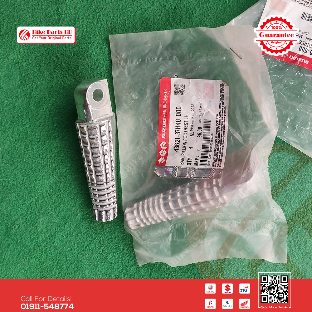 Footrest (Rear-Set) for Suzuki Gixxer & Gixxer SF (Old & New Moder) bike. thumbnail 2