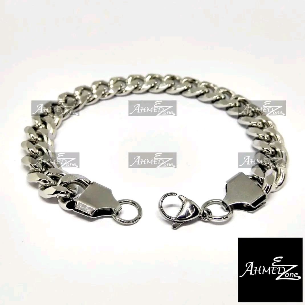 Men's Cuban Bracelet Stainless Steel