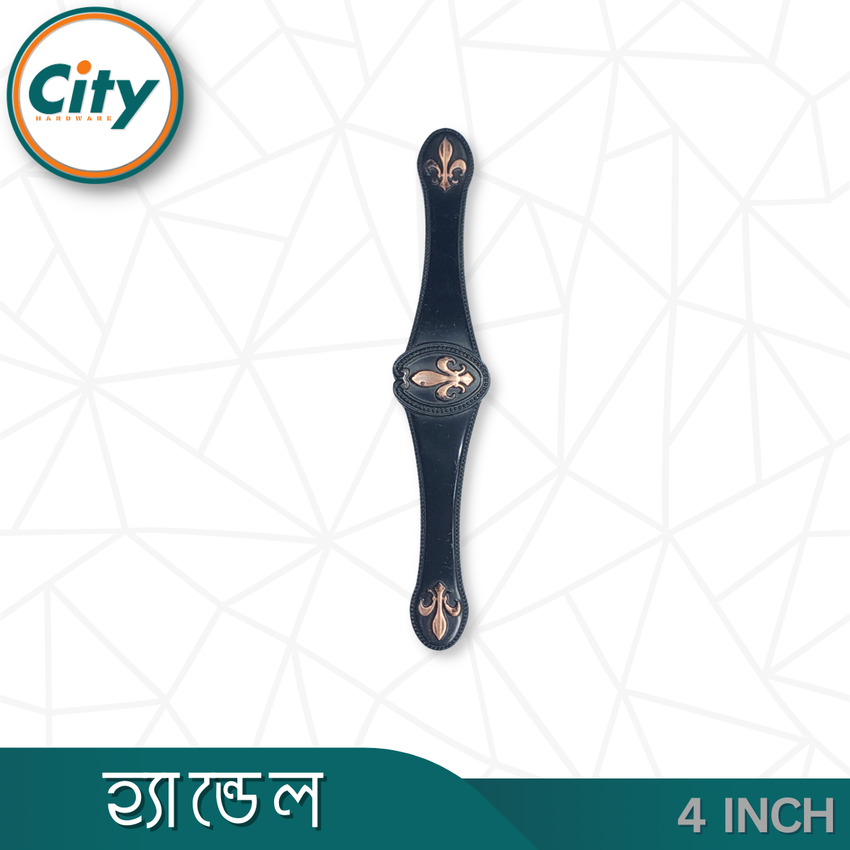 কালো ফিনিস করা ক্যাবিনেটের হ্যান্ডেল ডোর পুল হ্যান্ডেল আসবাব ক্যাবিনেট ড্রয়ারের হ্যান্ডেল_img_3