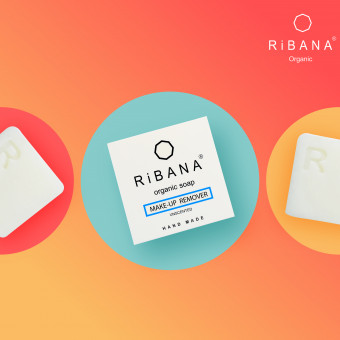 RiBANA Makeup Remover Soap - 95gm