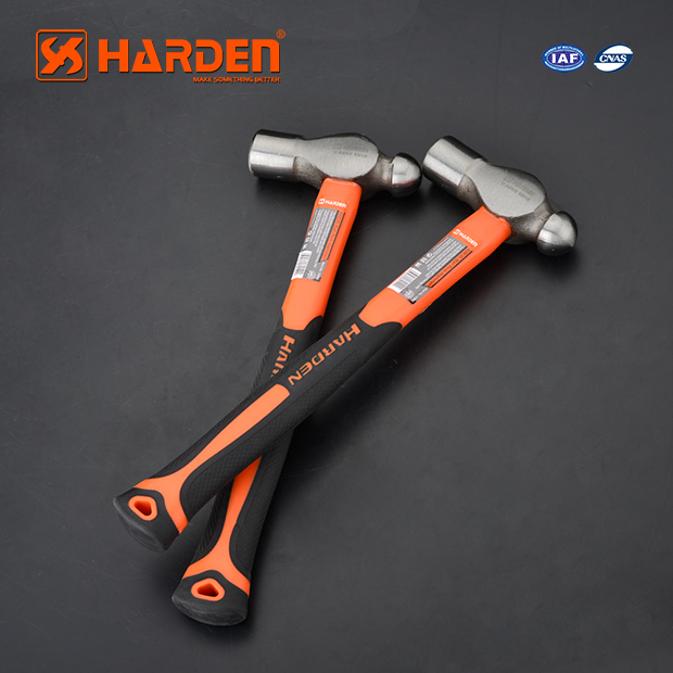 HARDEN Ball Pein Hammer ( 1.0 Lbs | 1.5Lb | 2.0 Lbs ), With Fiberglass Handle; 590114 | 590116 | 590119_img_3
