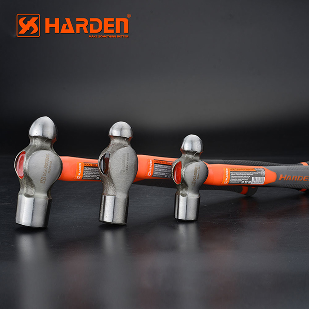 HARDEN Ball Pein Hammer ( 1.0 Lbs | 1.5Lb | 2.0 Lbs ), With Fiberglass Handle; 590114 | 590116 | 590119_img_5
