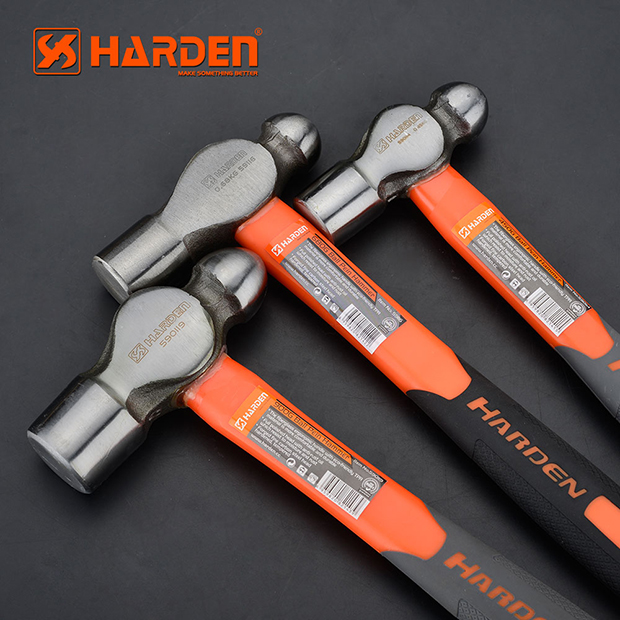 HARDEN Ball Pein Hammer ( 1.0 Lbs | 1.5Lb | 2.0 Lbs ), With Fiberglass Handle; 590114 | 590116 | 590119_img_8
