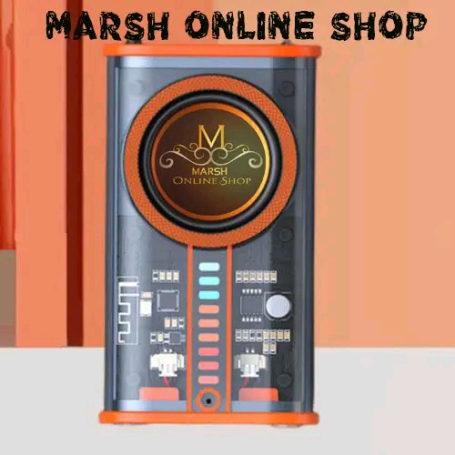 ð¥K07 Transparent Mecha Wireless Bluetooth Speaker