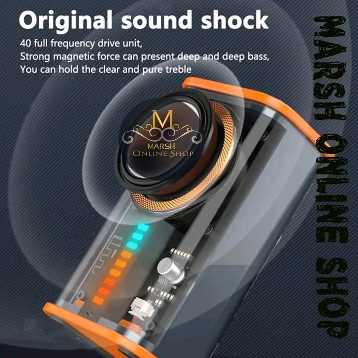 ð¥K07 Transparent Mecha Wireless Bluetooth Speaker_img_2
