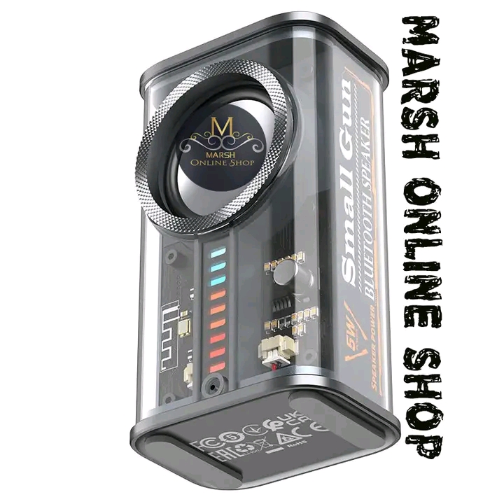 ð¥K07 Transparent Mecha Wireless Bluetooth Speaker_img_4