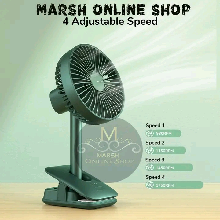 💥JISULIFE FA13R Rechargeable Clip Fan (8000mAh)_img_4