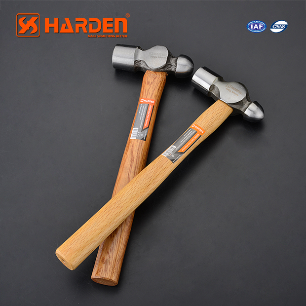 HARDEN Ball Pein Hammer ( 1.0 Lbs | 1.5Lbs | 2.0 Lbs ), With Wood Handle; 590139 | 590136 | 590139_img_2