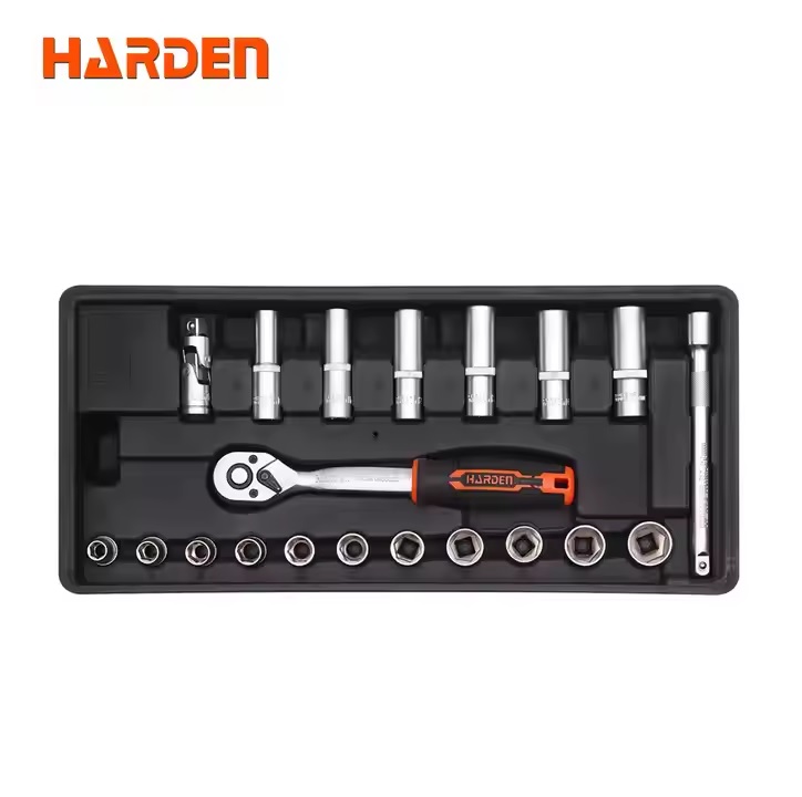 HARDEN 520632 20pcs 3/8" Drive Socket Tools Set; Model520632