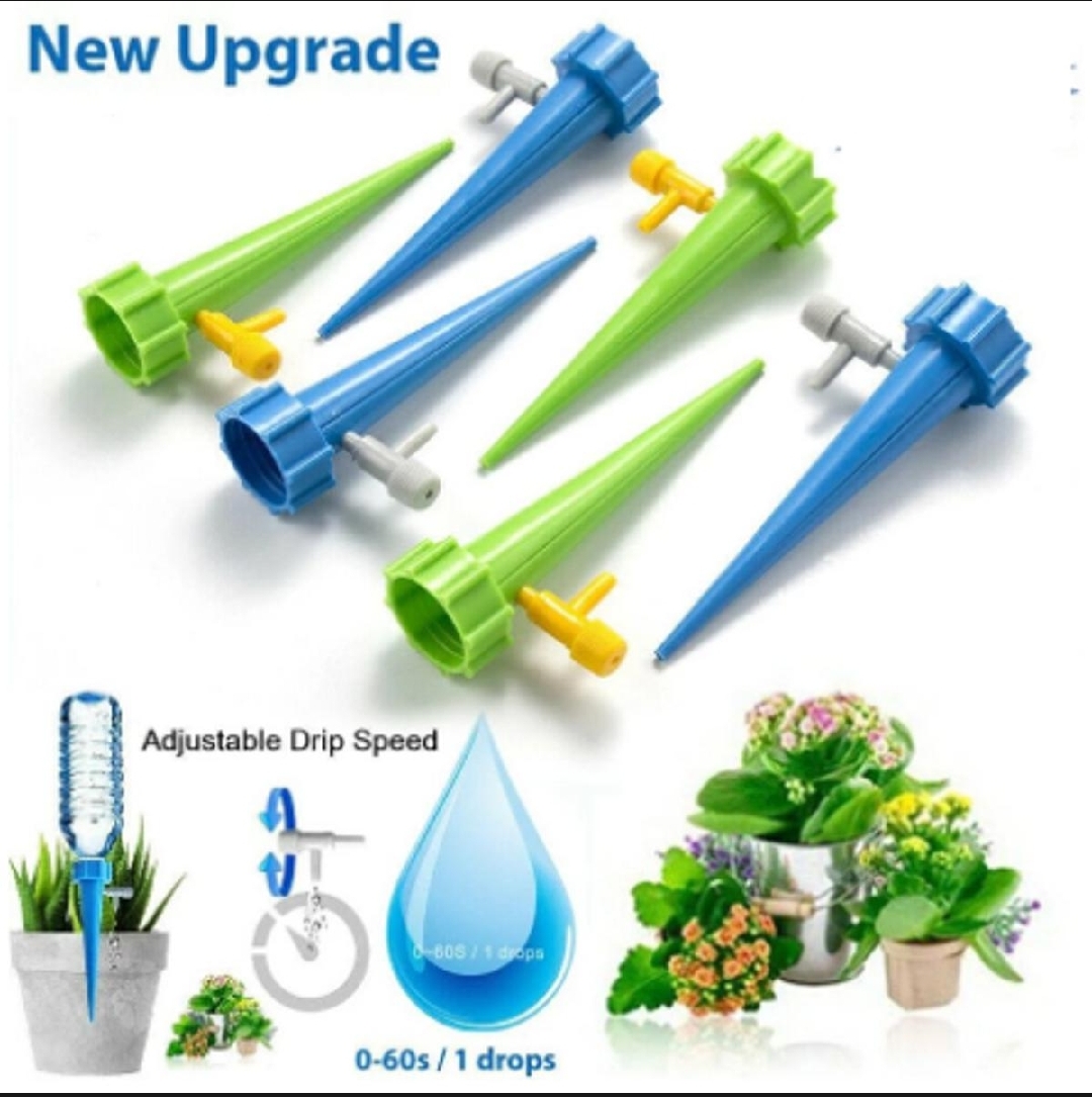 1 Pcs, Self Plant Watering Spikes Auto Drippers Irrigation Devices Vacation Automatic Plants Water System With Adjustable_img_3