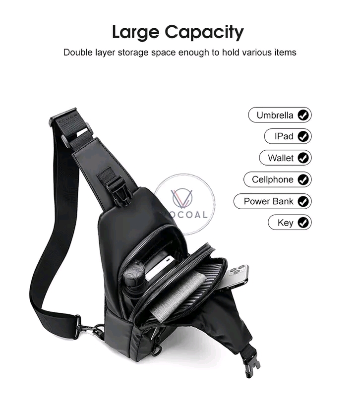 💥Men's Waterproof Cross Body Chest Bag_img_7
