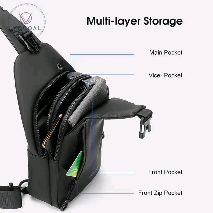 💥Men's Waterproof Cross Body Chest Bag_img_1