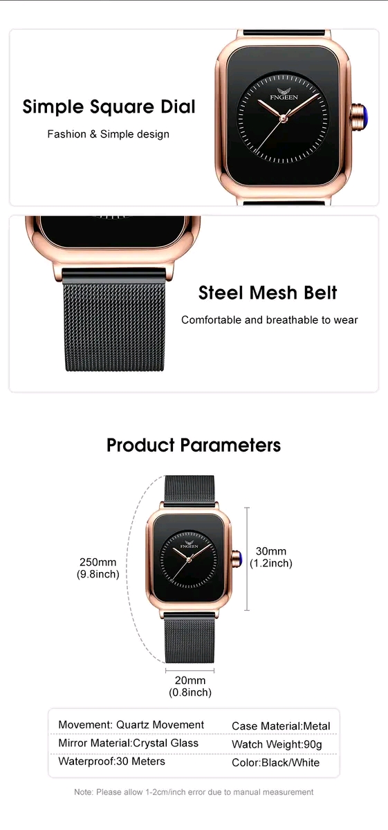ð¥LouisWill Korean Style Waterproof Fashion Watch for Women_img_4