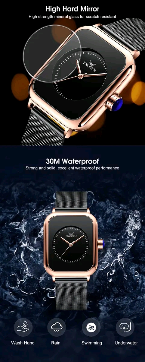 ð¥LouisWill Korean Style Waterproof Fashion Watch for Women_img_8