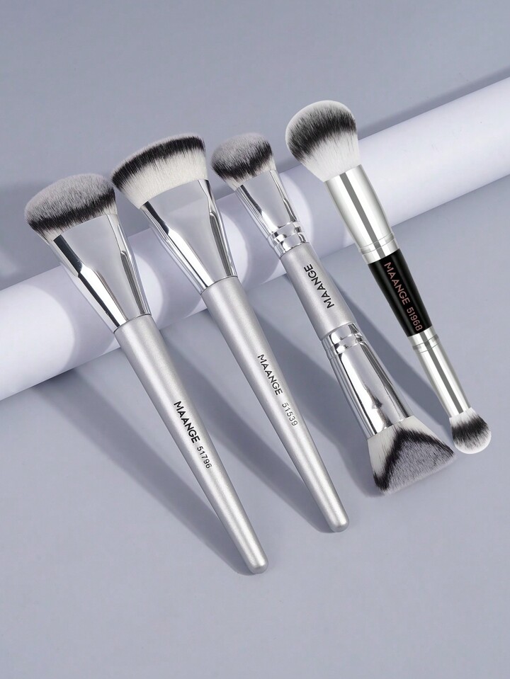 MAANGE 4 Pcs Professional Face Makeup Brush Set_img_1