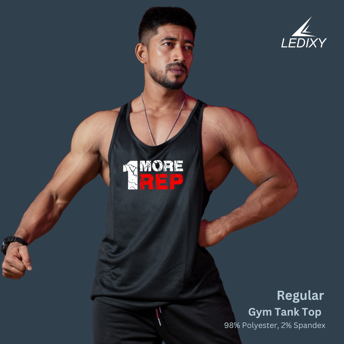 Regular Gym Tank Top A55_img_2