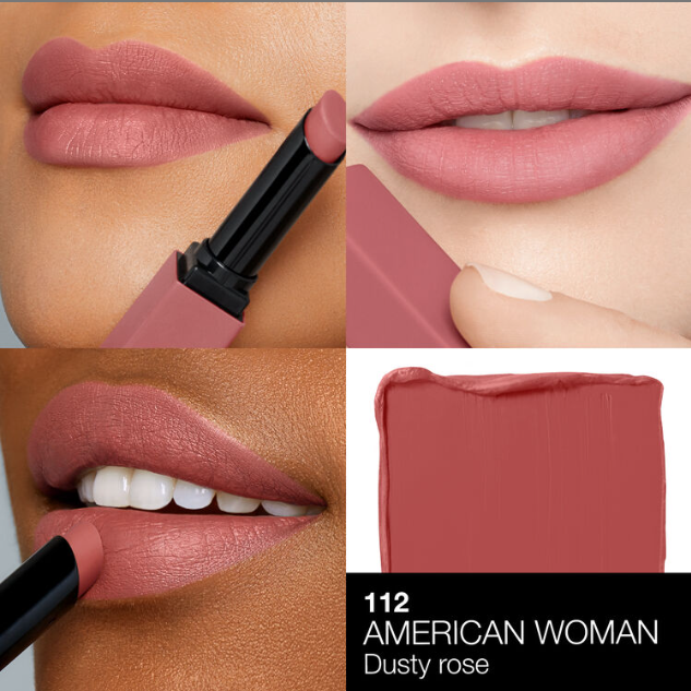 NARS Powermatte Lip Pigment – Shade 112 “American Woman” (0.18 oz / ~5 mL) (COS1151)