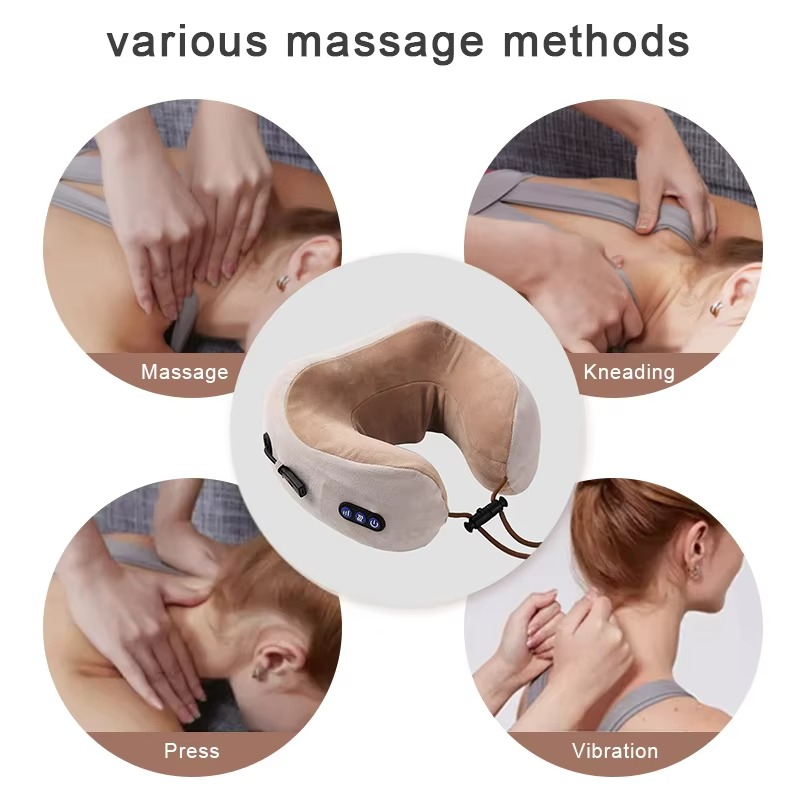 Smart Rechargeable Neck Massage Pillow_img_2