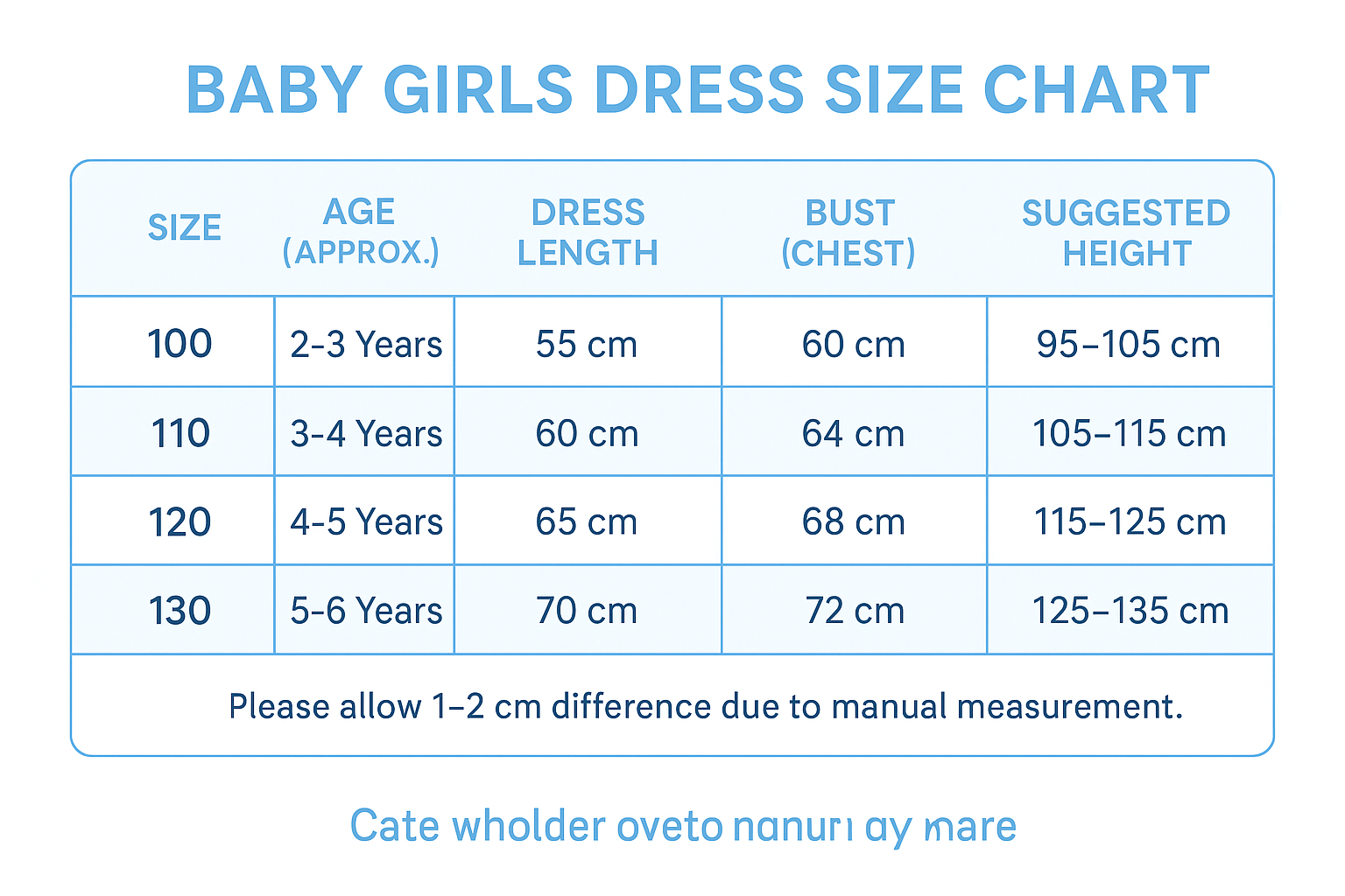 Kids Girls Summer Party Dress – Blue Tie-Dye Ruffle Gown ( 2 to 6 years)_img_8