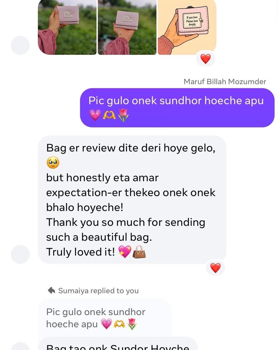 Customer review