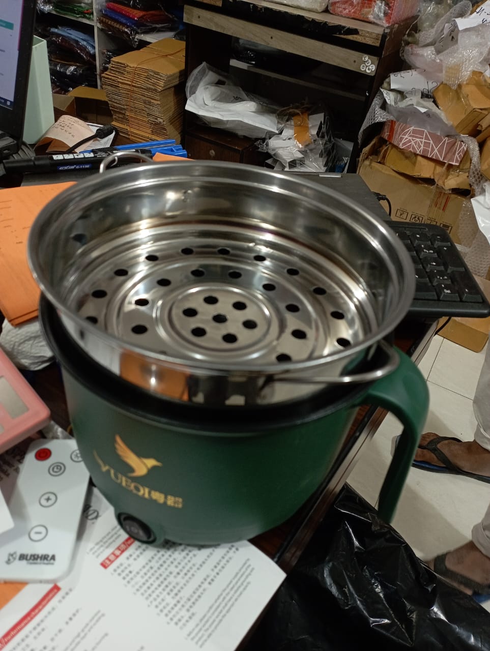 Electric Cooking Pot Multifunction Non-stick Pan Cooker Machine_img_4