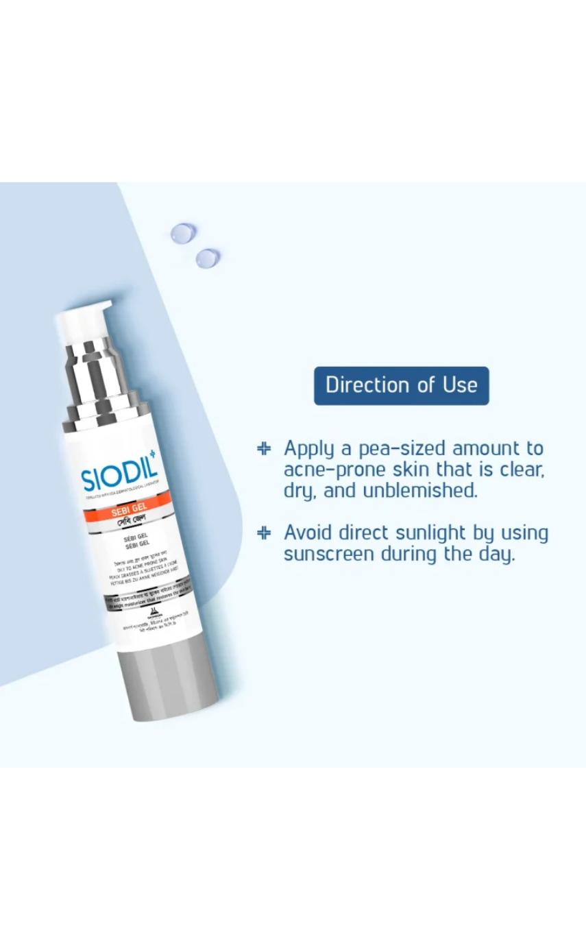 SIODIL Sebi Gel 40ml - Image 3