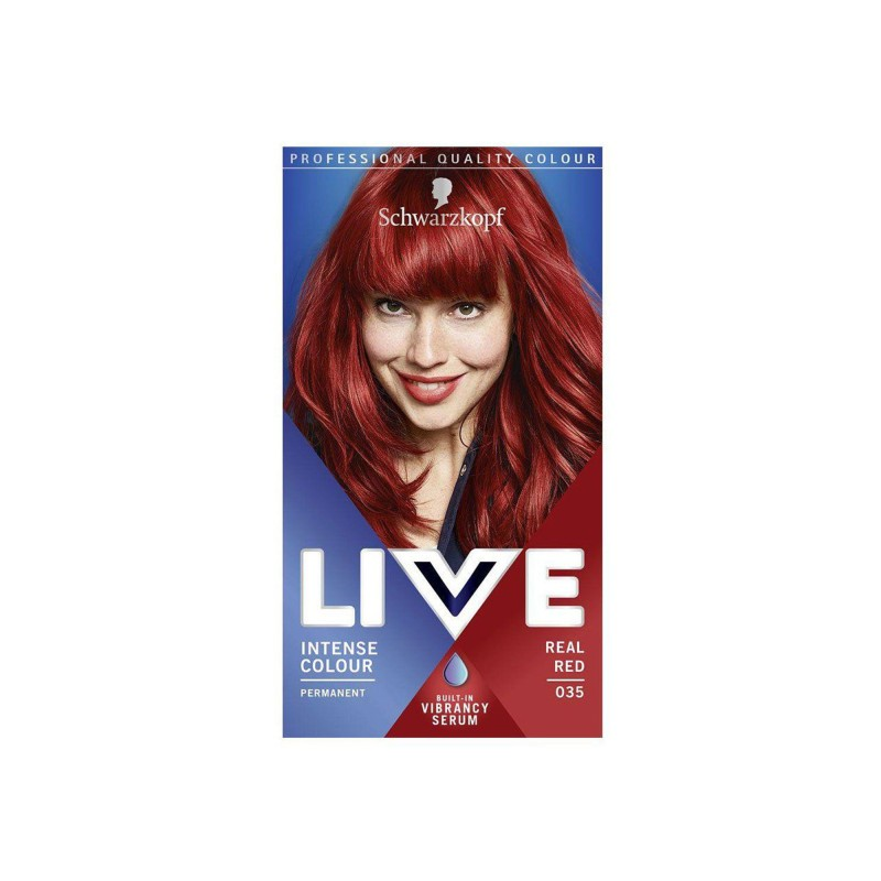 Schwarzkopf Live Intense Permanent Colour 035 Real Red
