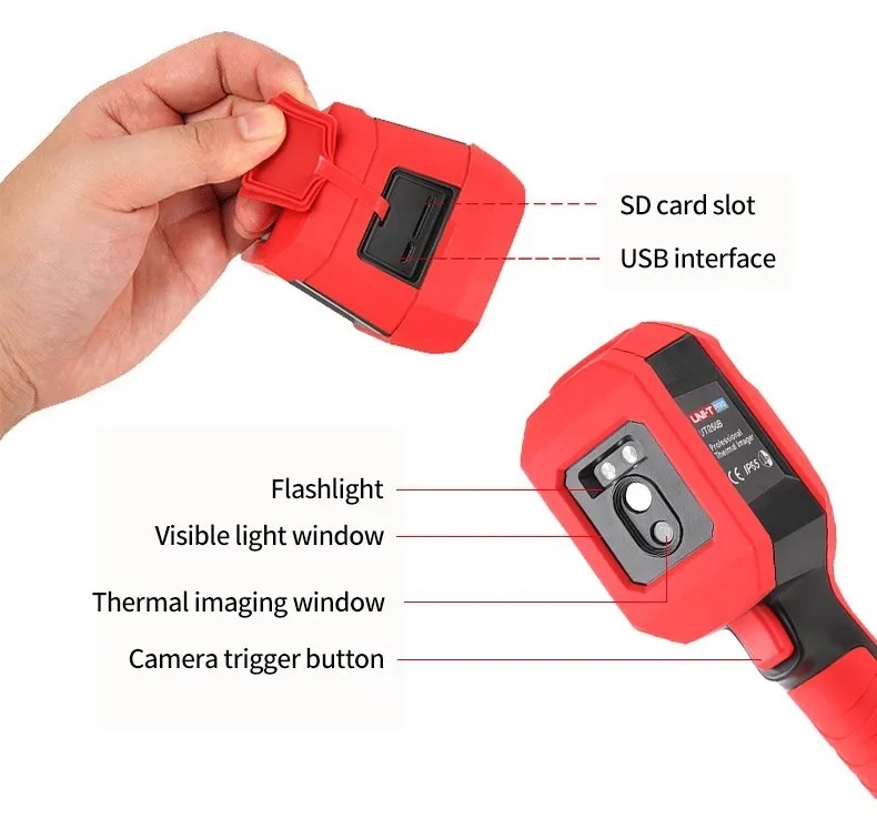 UNI-T UTi260B Infrared Thermal Imager -20°C~ 550°C (4°F~1022°F) Model UTi260B_img_4