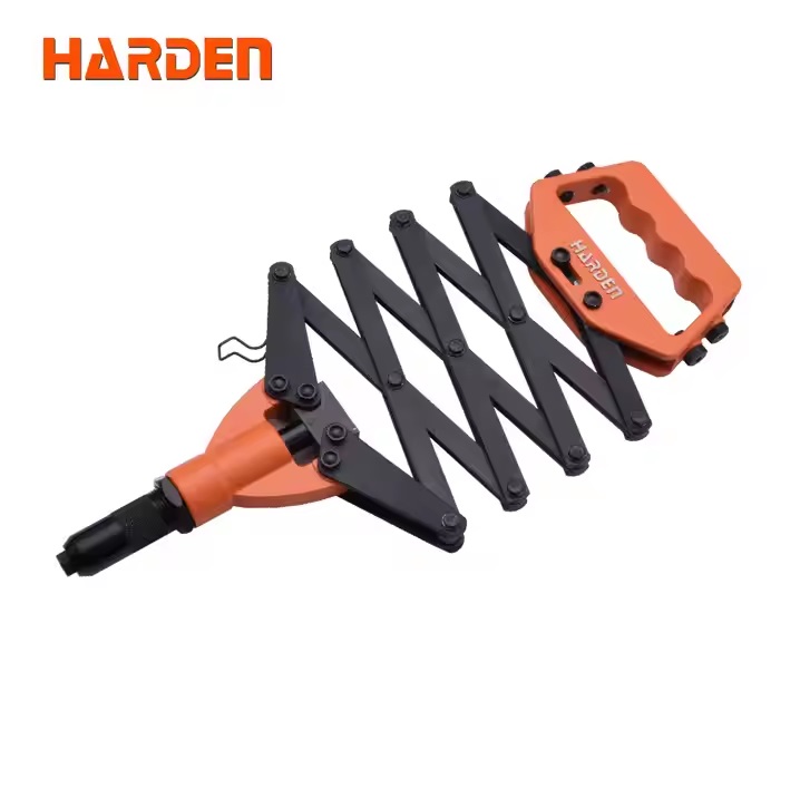 HARDEN 610114 32" Folding Riveting Machine, Scissor Type, Suitable for use with 3.2,4,4.8,6,6.4mm rivets; 610114