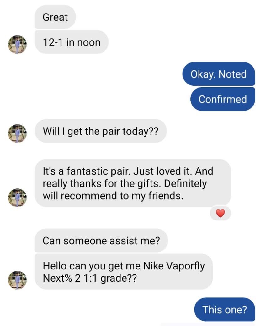 Customer review