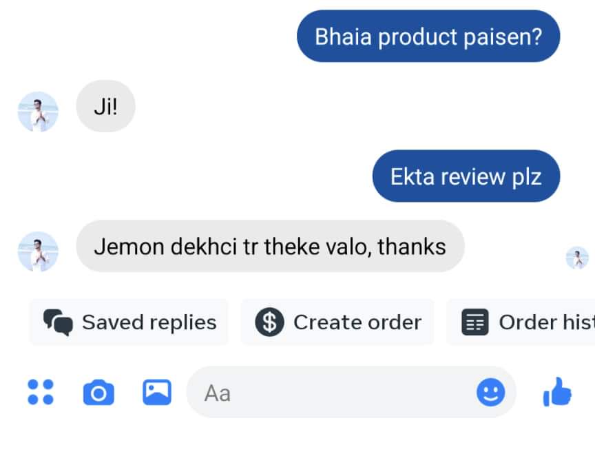Customer review