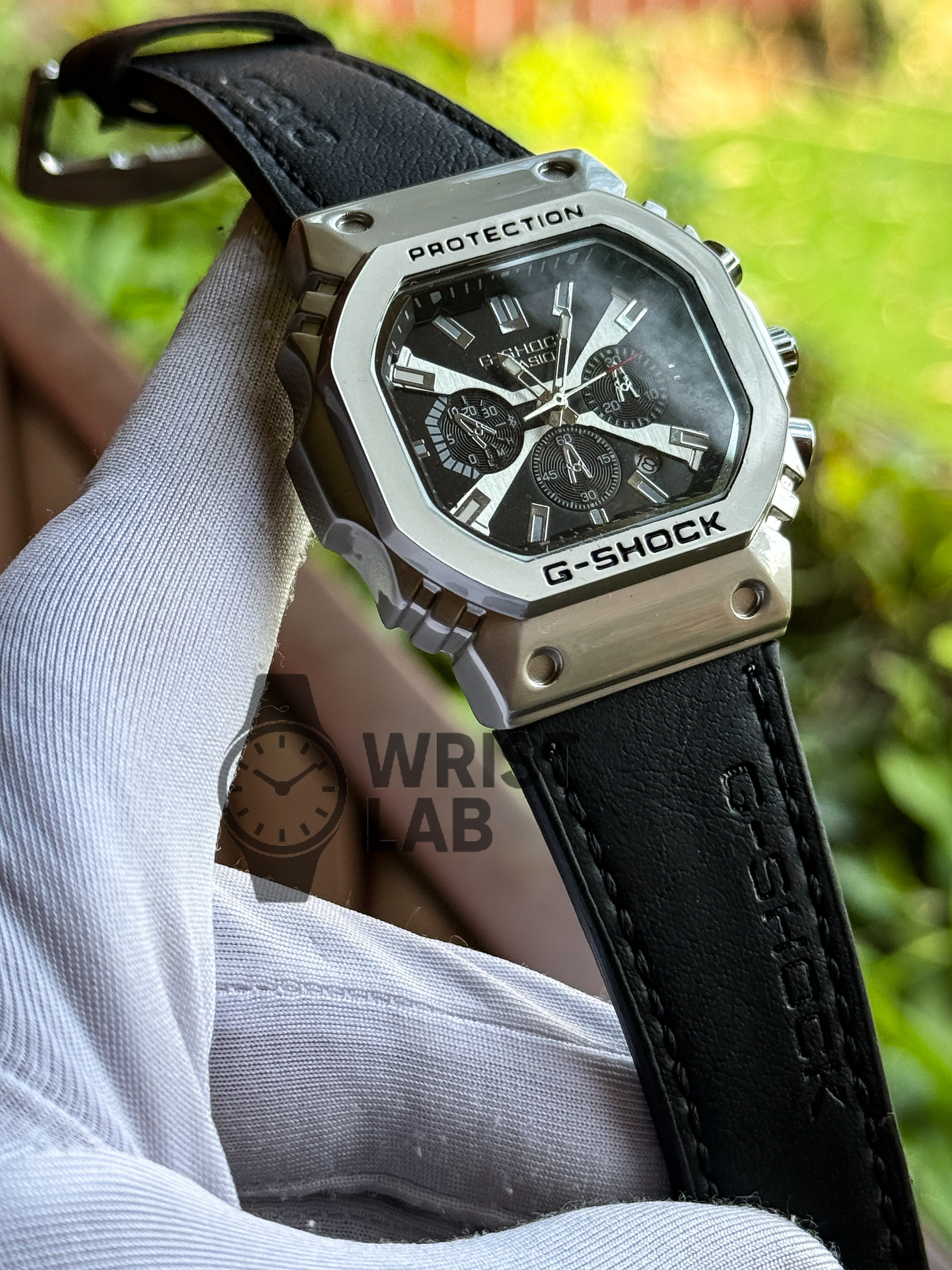 G-SHOCK SQUARE CASE DESIGNED BLACK DIAL BLACK BELT_img_0