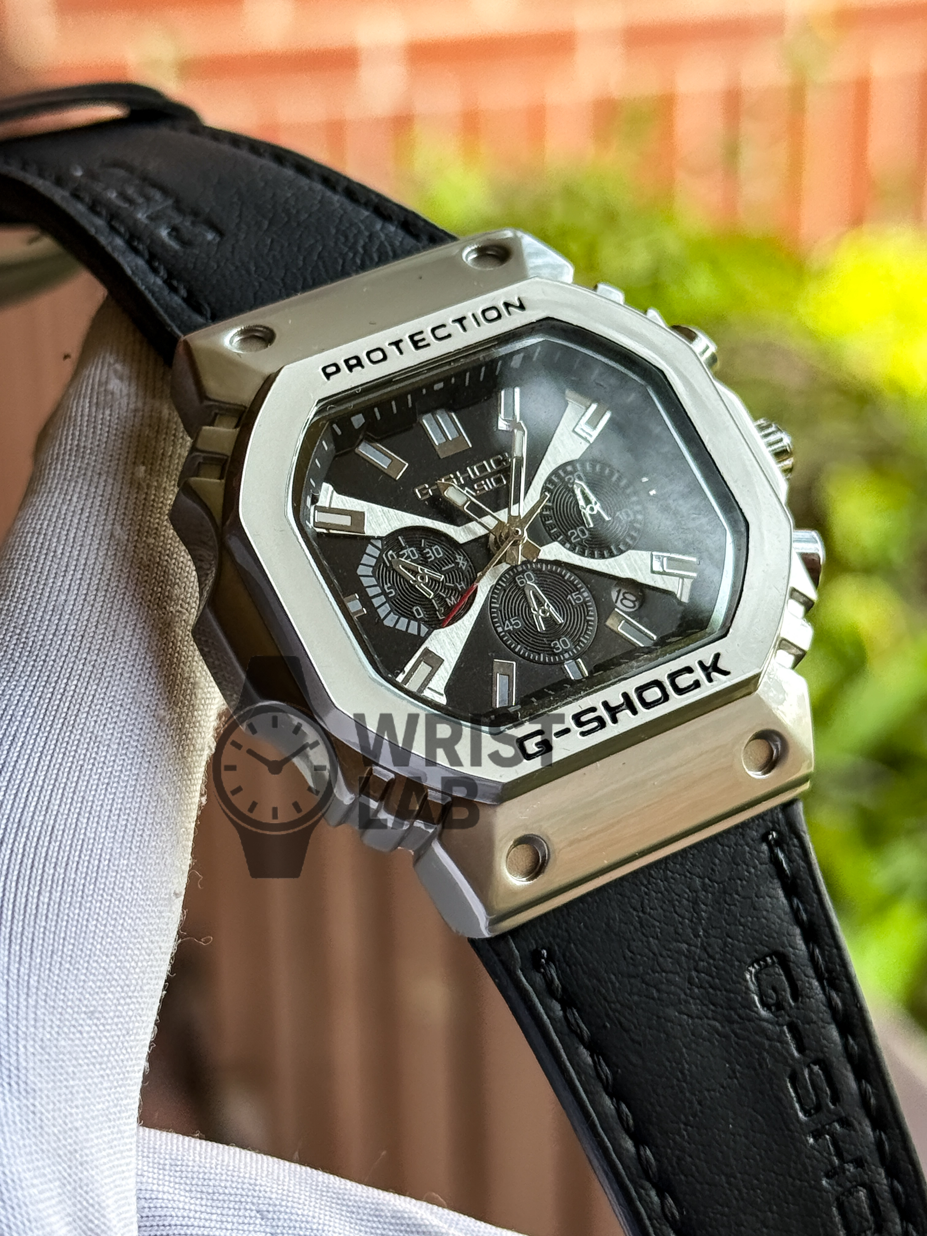 G-SHOCK SQUARE CASE DESIGNED BLACK DIAL BLACK BELT_img_1
