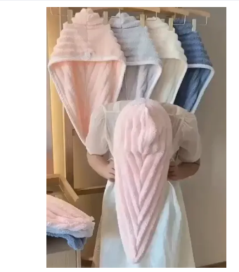 Super Absorbent Microfiber Hair Drying Cap – Quick-Dry Hooded Towel for Women & Girls,HomeFix