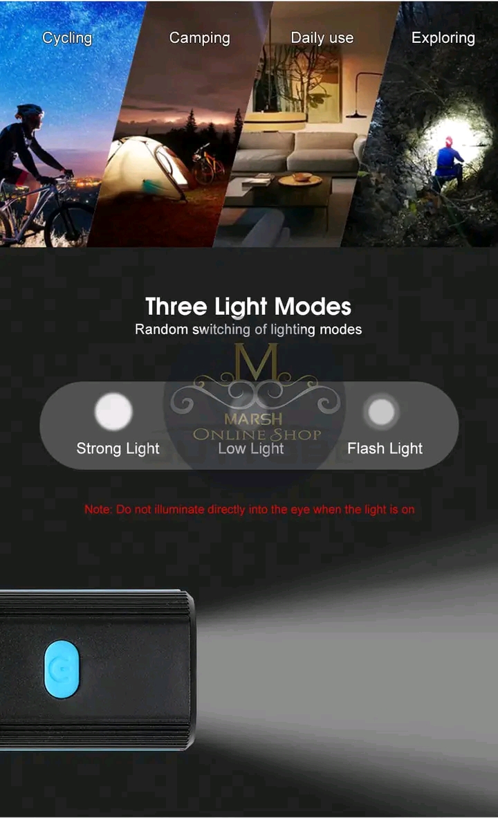 💥Outtobe Bicycle Lamp Headlight Multi-Function 2-In-1 Headlight With Speaker_img_8
