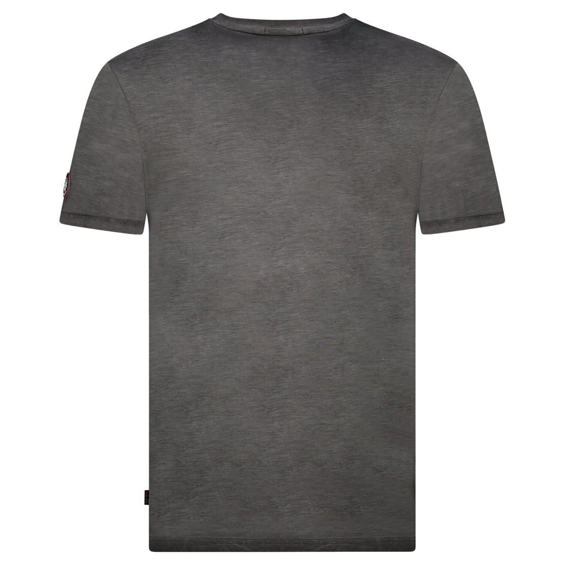 Men's T-Shirt Short Sleeve with Black Flag_img_1