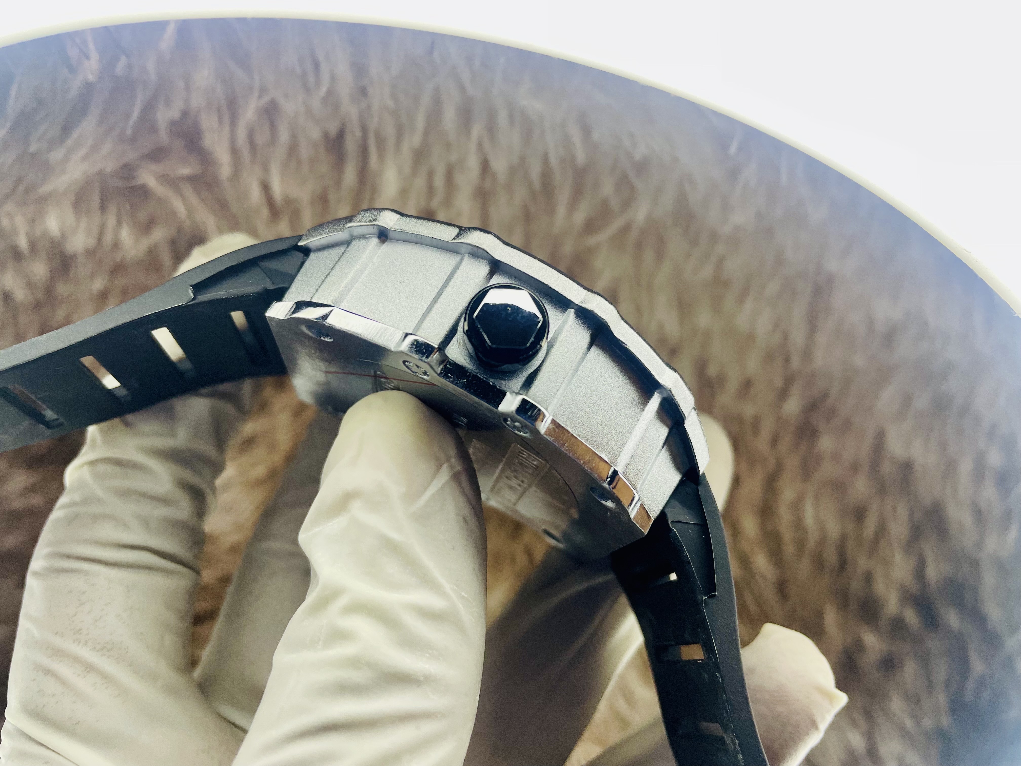 Richard Mille Watch (Silver Black) thumbnail 2