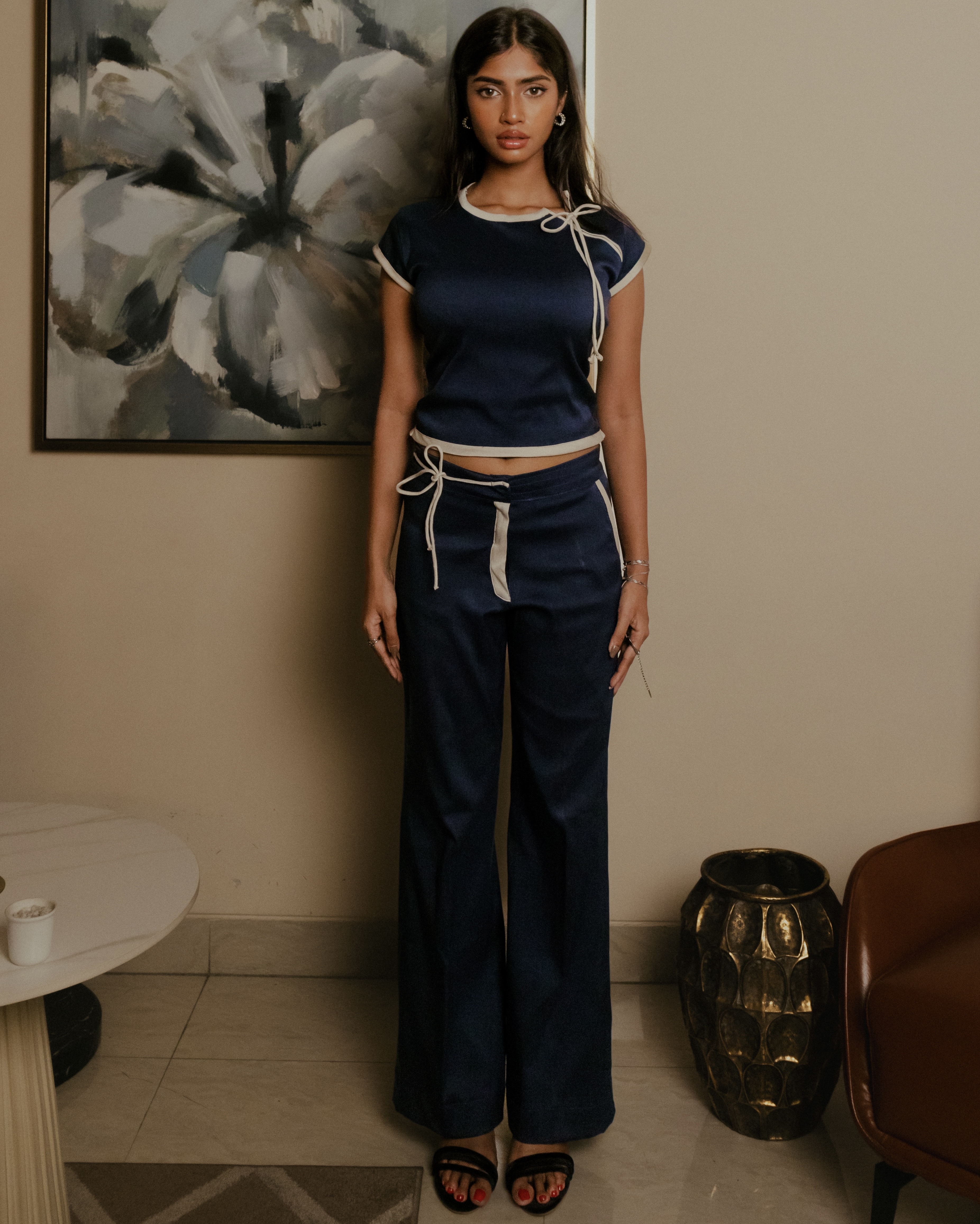 Navy Quiet Luxe Set - Image 1